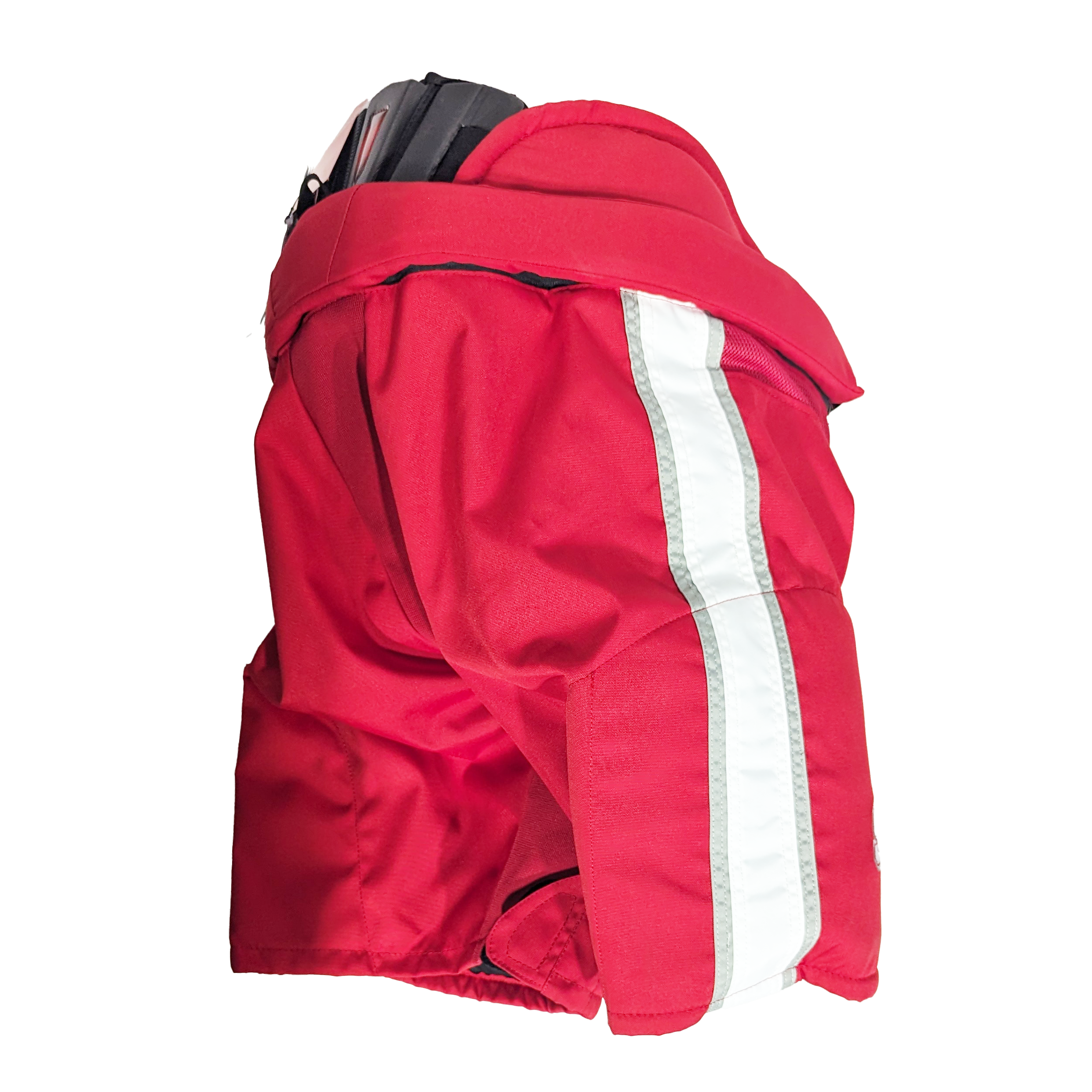 CCM HP45X - Pantalon de hockey NCAA Pro Stock (rouge/blanc/gris)
